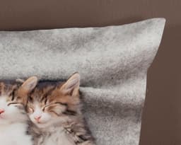 PURE luxury collection Kinderbettwäsche Snooze | Grau
