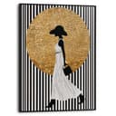 Reinders! Poster Walking Lady | Schwarz
