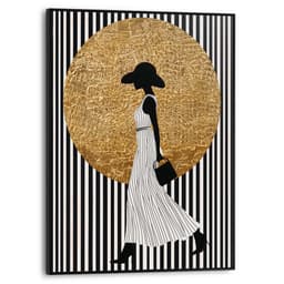 Reinders! Poster Walking Lady | Schwarz