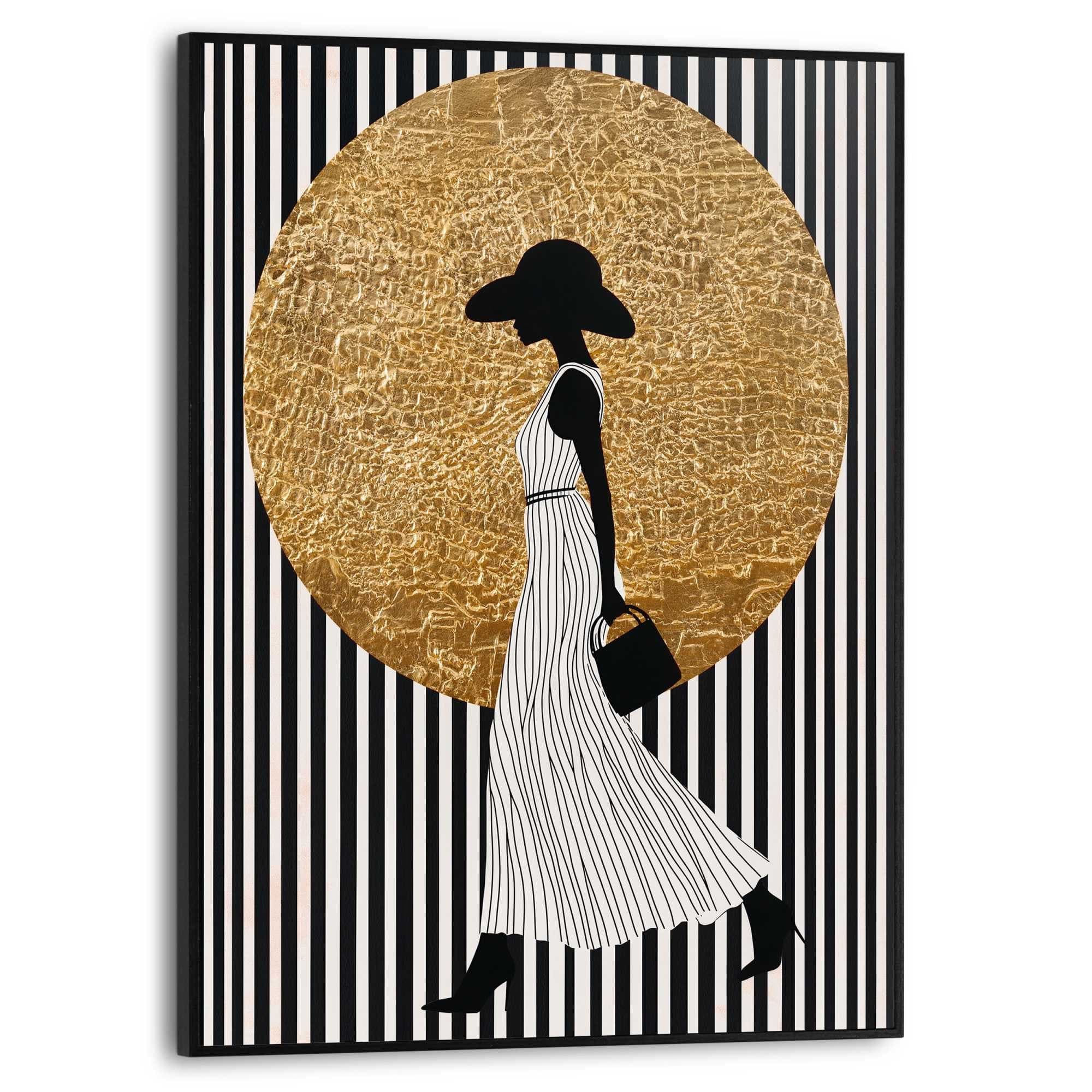 Reinders! Poster Walking Lady | Schwarz