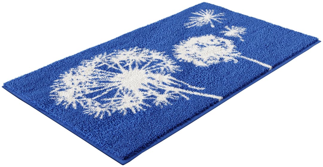 Grund Badematte Pusteblume | Blau