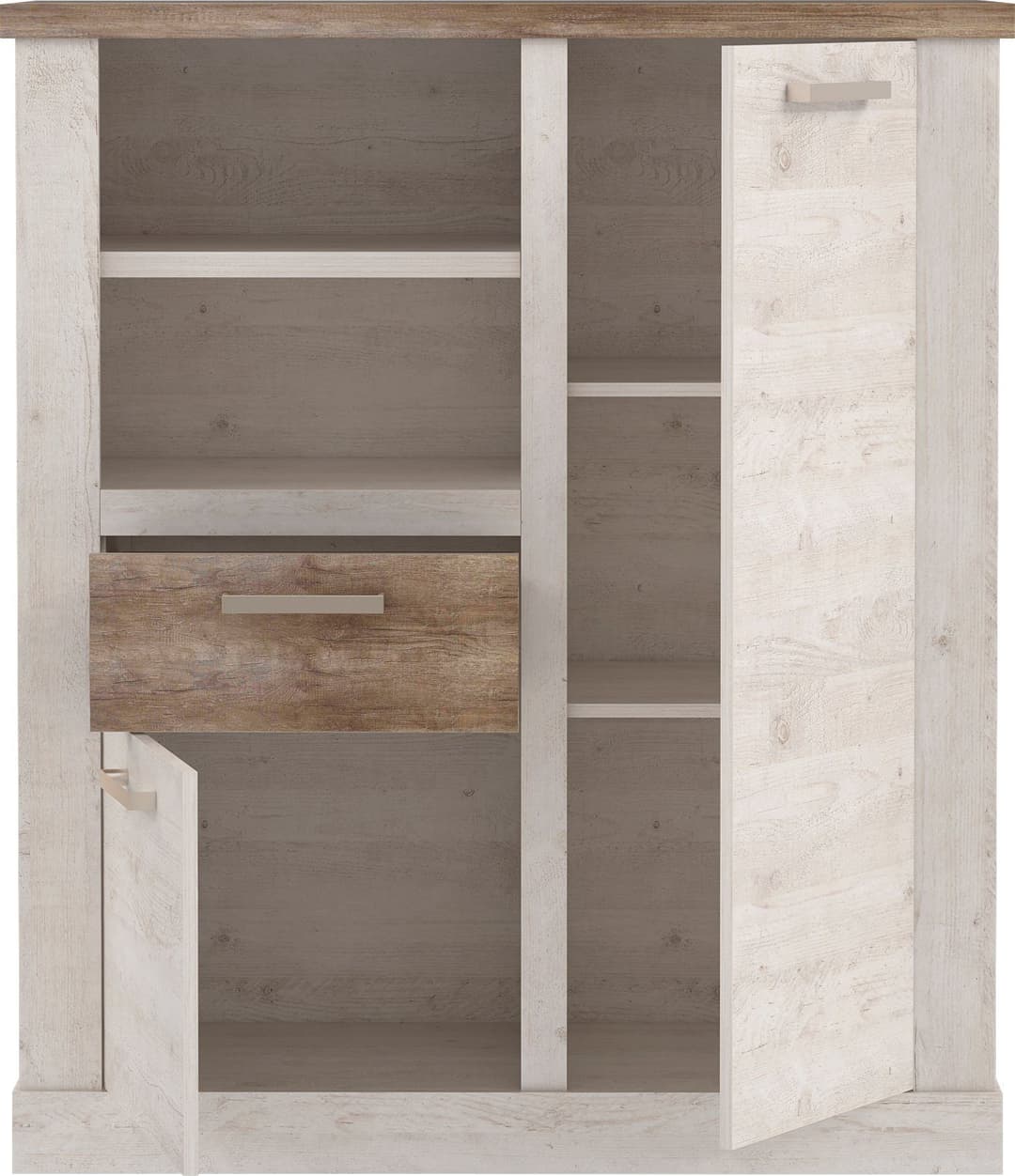 FORTE Highboard Duro | Holztöne