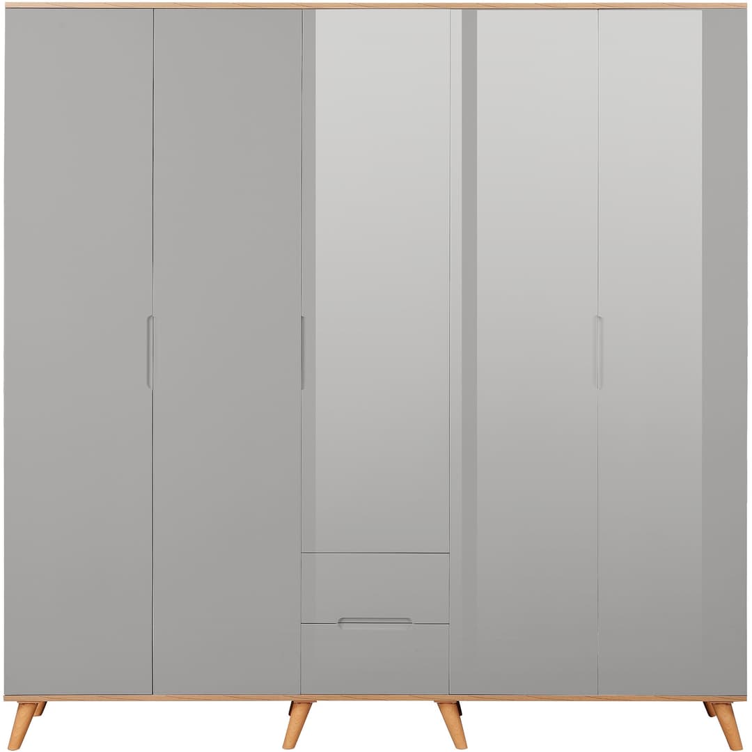 OTTO home Kleiderschrank Lund | Grau