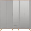 OTTO home Kleiderschrank Lund | Grau 2