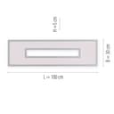 JUST LIGHT LED Deckenleuchte RECESS | Weiß 5