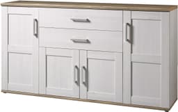 HBZ Sideboard Romance im Landhaustil | Weiß