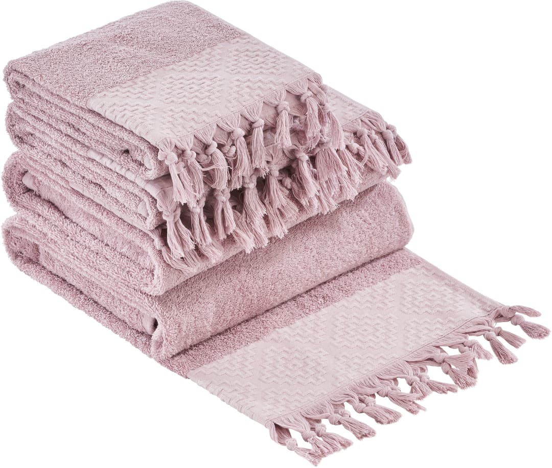 done.® Handtuch Set Provence Bohéme | Rosa