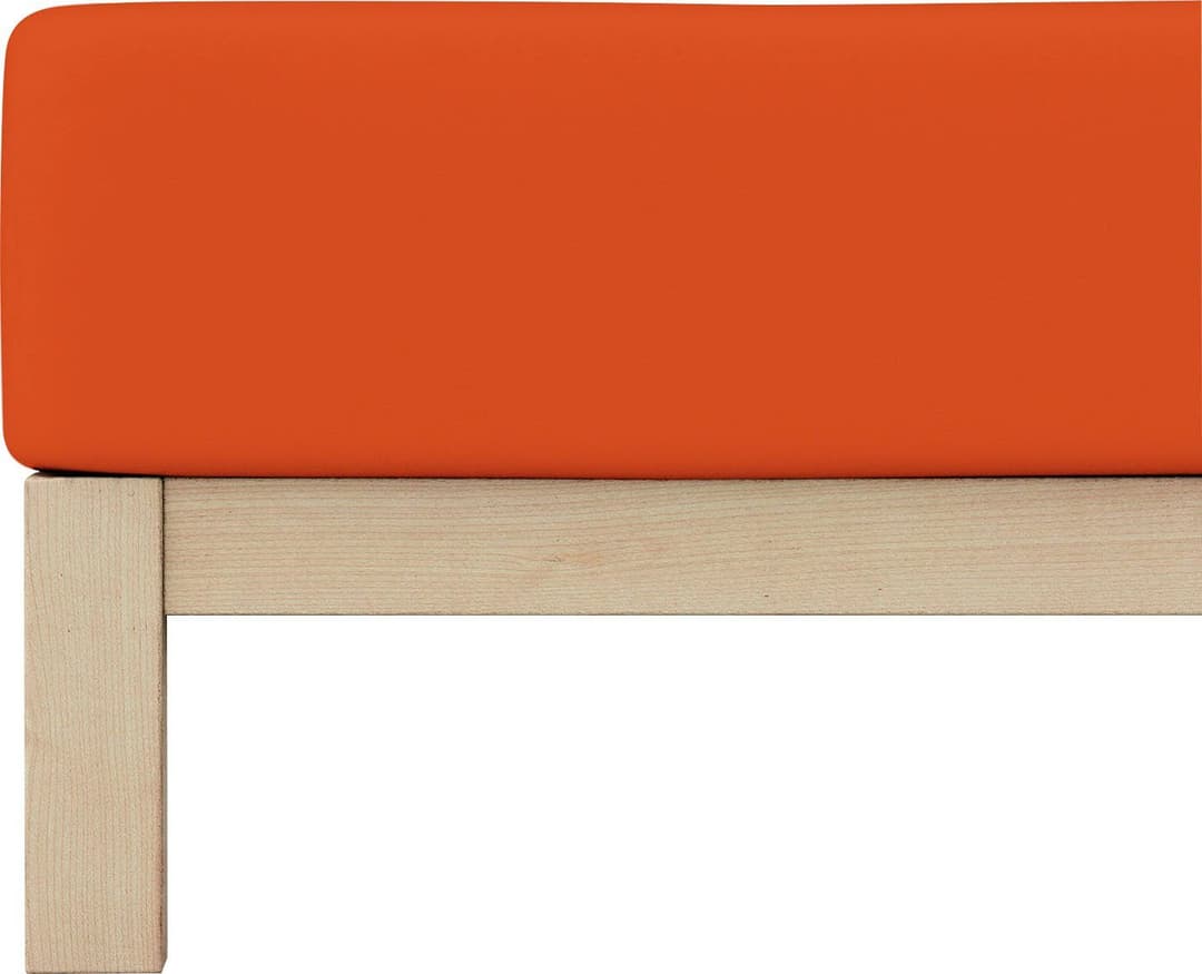 Schlafgut Spannbettlaken PURE | Rot