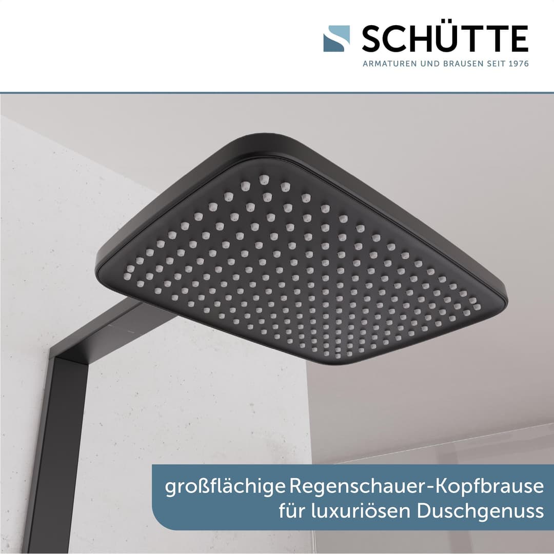 Schütte HAWAII Duschsystem | Schwarz