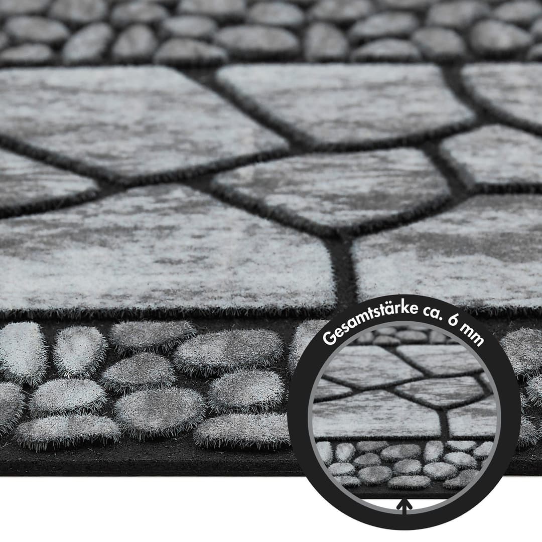 Andiamo Stufenmatte Outdoor | Grau