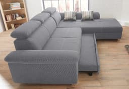 Jockenhöfer Gruppe Ecksofa Landshut | Grau