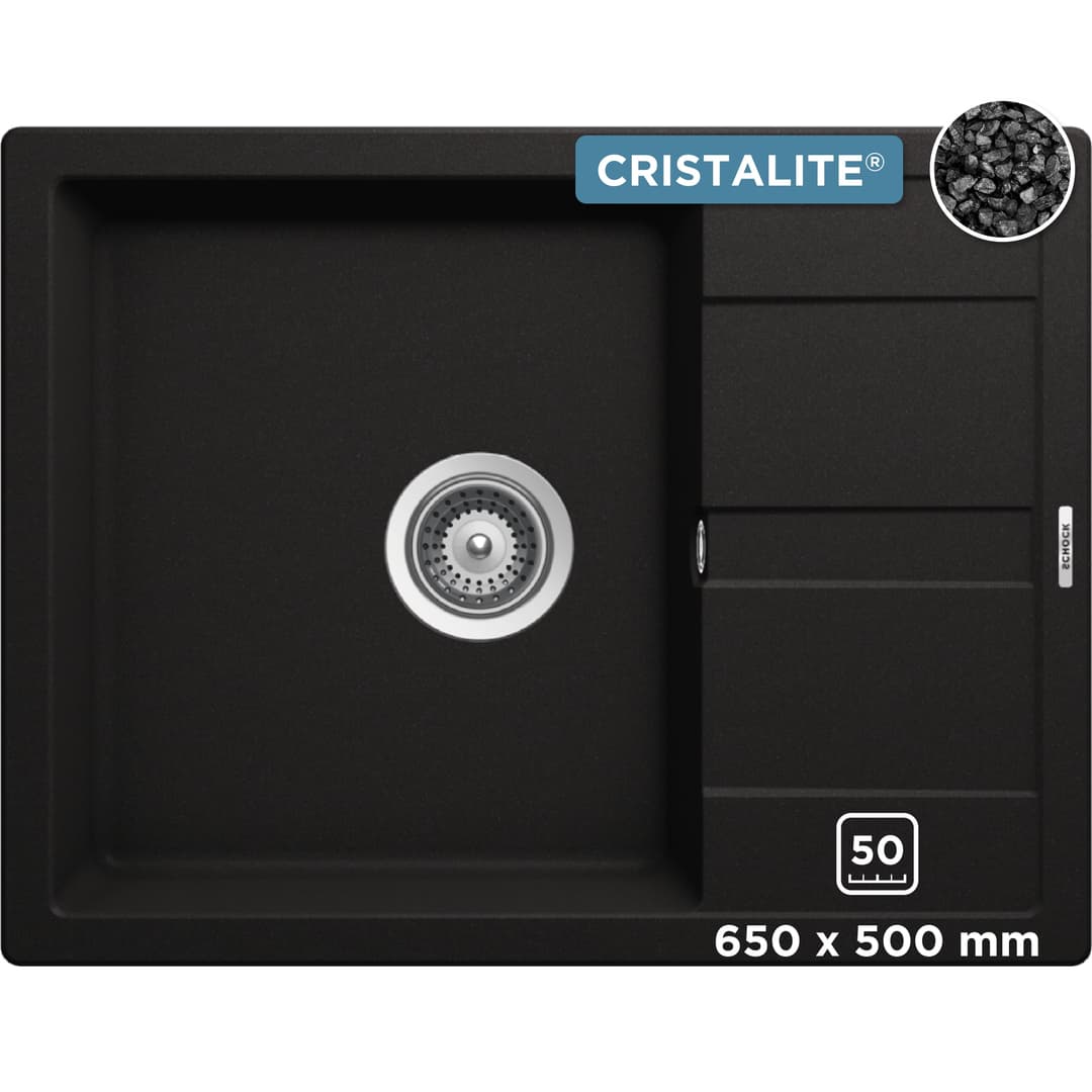 Schock Granitspüle Lucca Plus | Schwarz