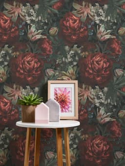 A.S. Création Vliestapete PintWalls Rosen Floral | Mehrfarbig