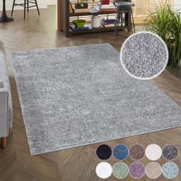 Carpet City City Shaggy Hochflor-Teppich | Grau