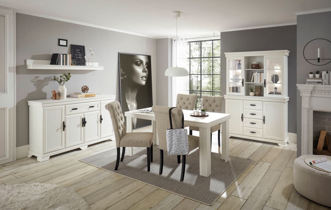 OTTO home Sideboard Royal | Weiß