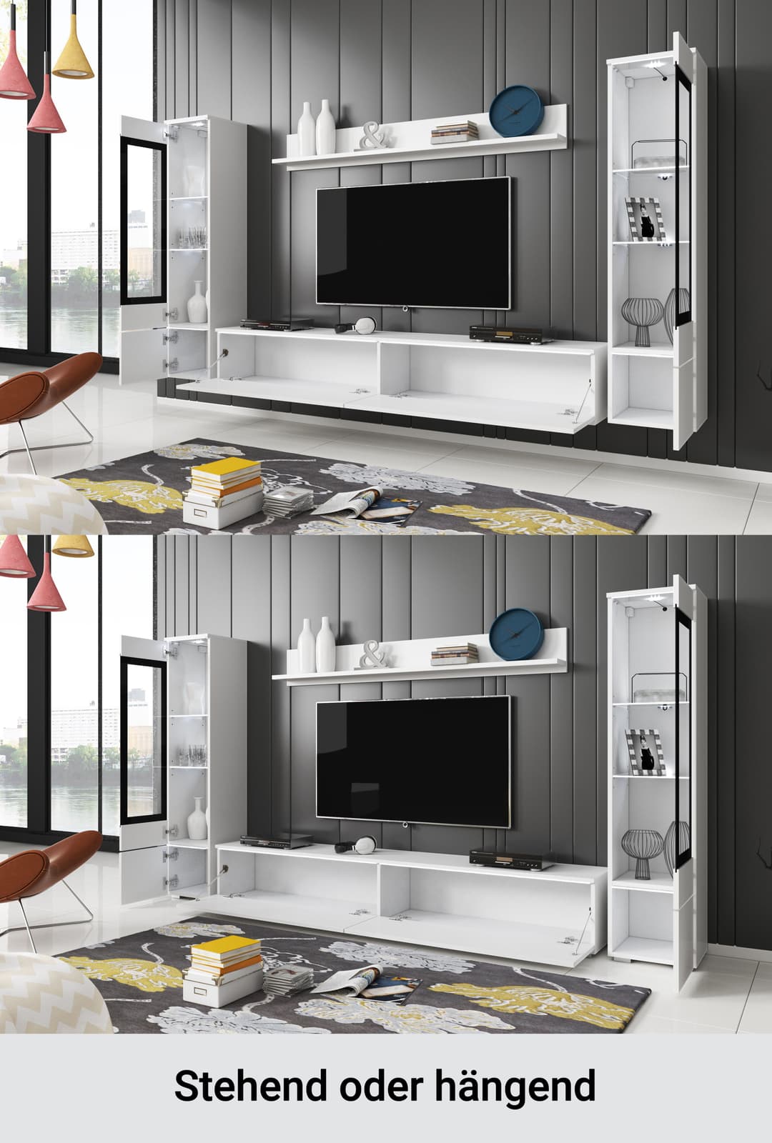 Home affaire Wohnwand VERA II | Braun