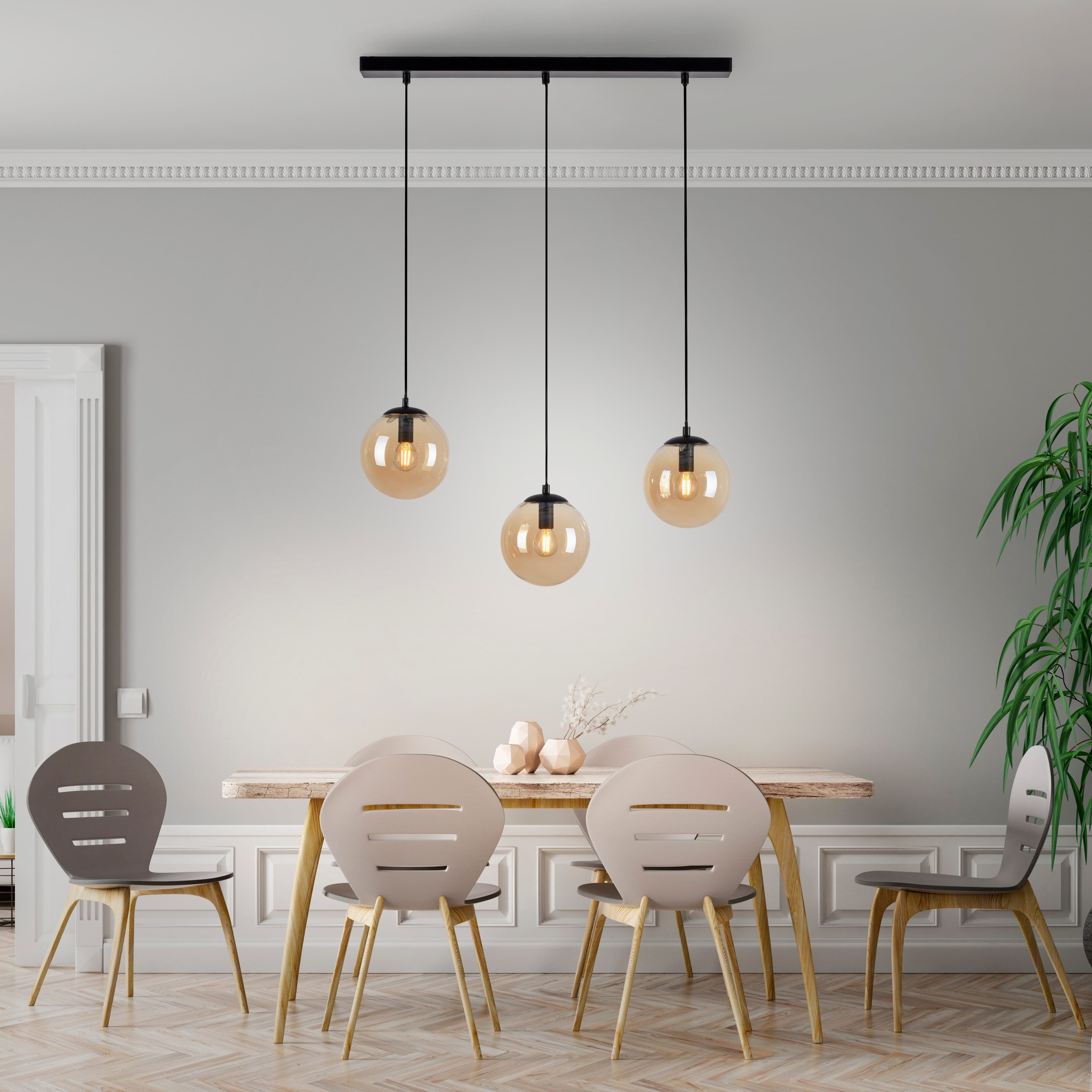 OTTO home Pendelleuchte Nellin | Braun
