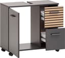 welltime Waschbeckenunterschrank Katta | Grau 2