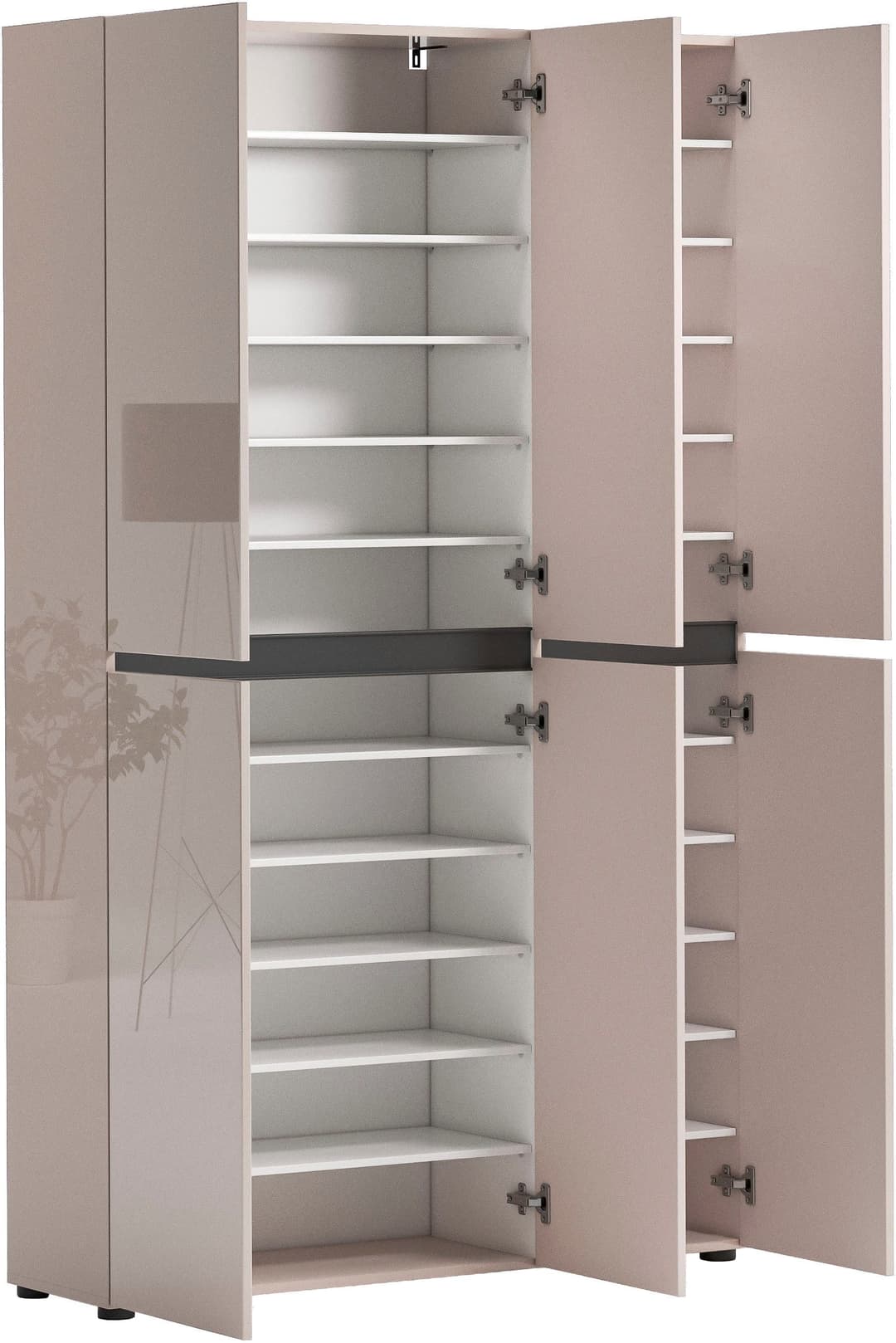 Home affaire MISTER Schuhschrank | Beige