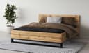 Home affaire Bett Bronne | Holztöne