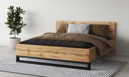Home affaire Bett Bronne | Holztöne