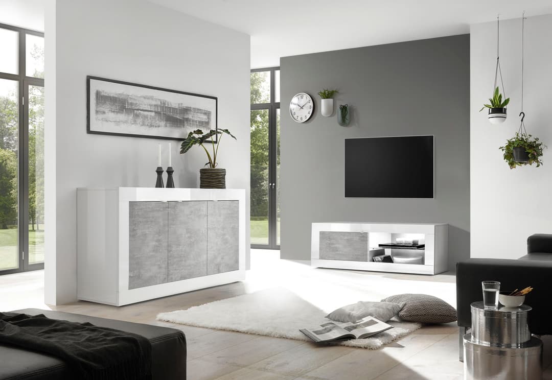 Home affaire Lowboard Basic | Weiß