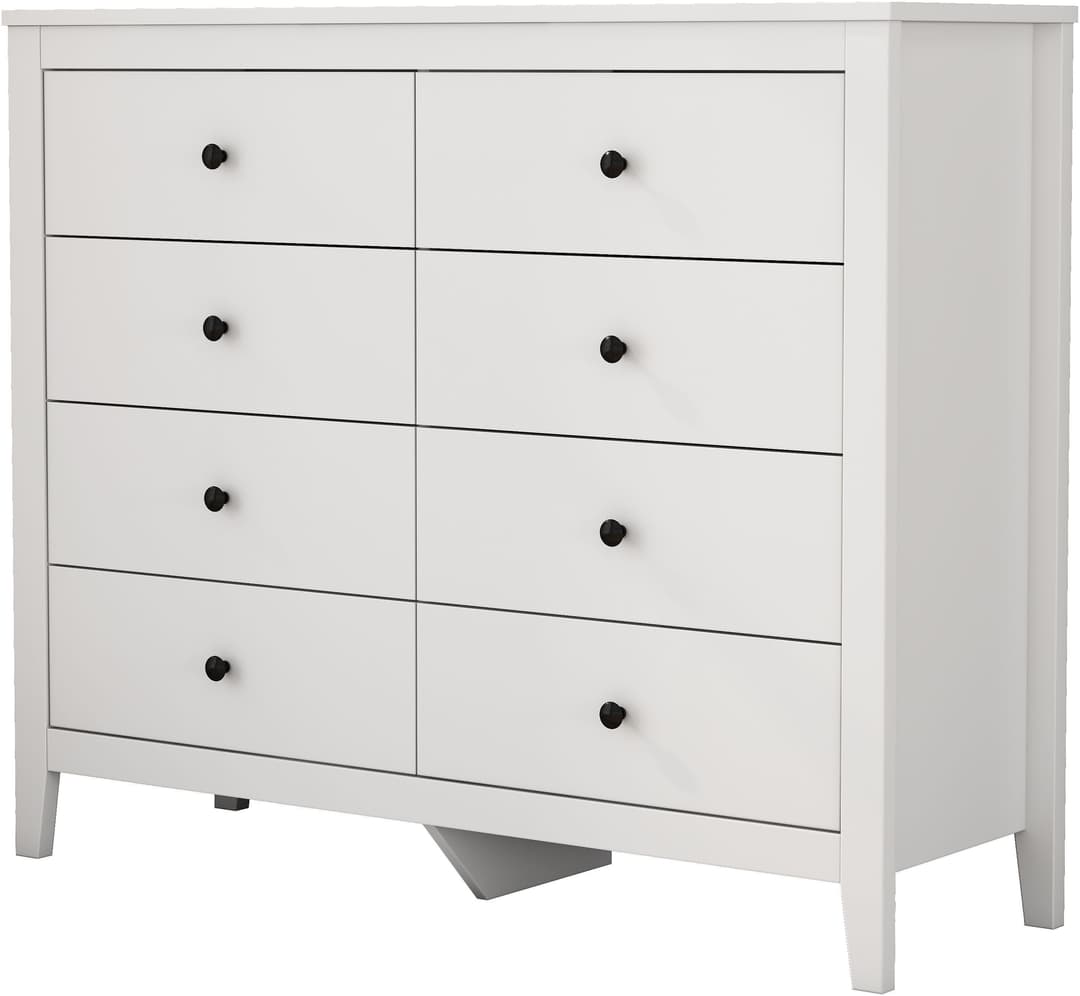 OTTO home Schubkastenkommode Borkum Sideboard Anrichte mit 6 | Weiß
