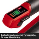 Einhell Akku-Laubbläser GP-LB 18/200 Li GK-Solo | Rot 4