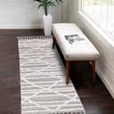 Carpet City Hochflor-Teppich Valencia 810 | Grau