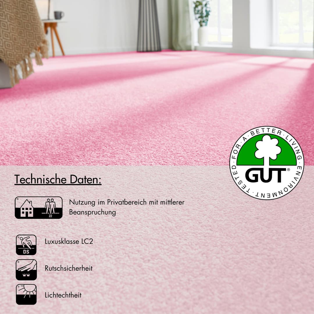 Andiamo Teppichboden Ines | Pink