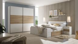 Schlafkontor Schlafzimmer-Set Kiara | Weiß