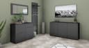 borchardt Möbel Sideboard Rova | Schwarz 4