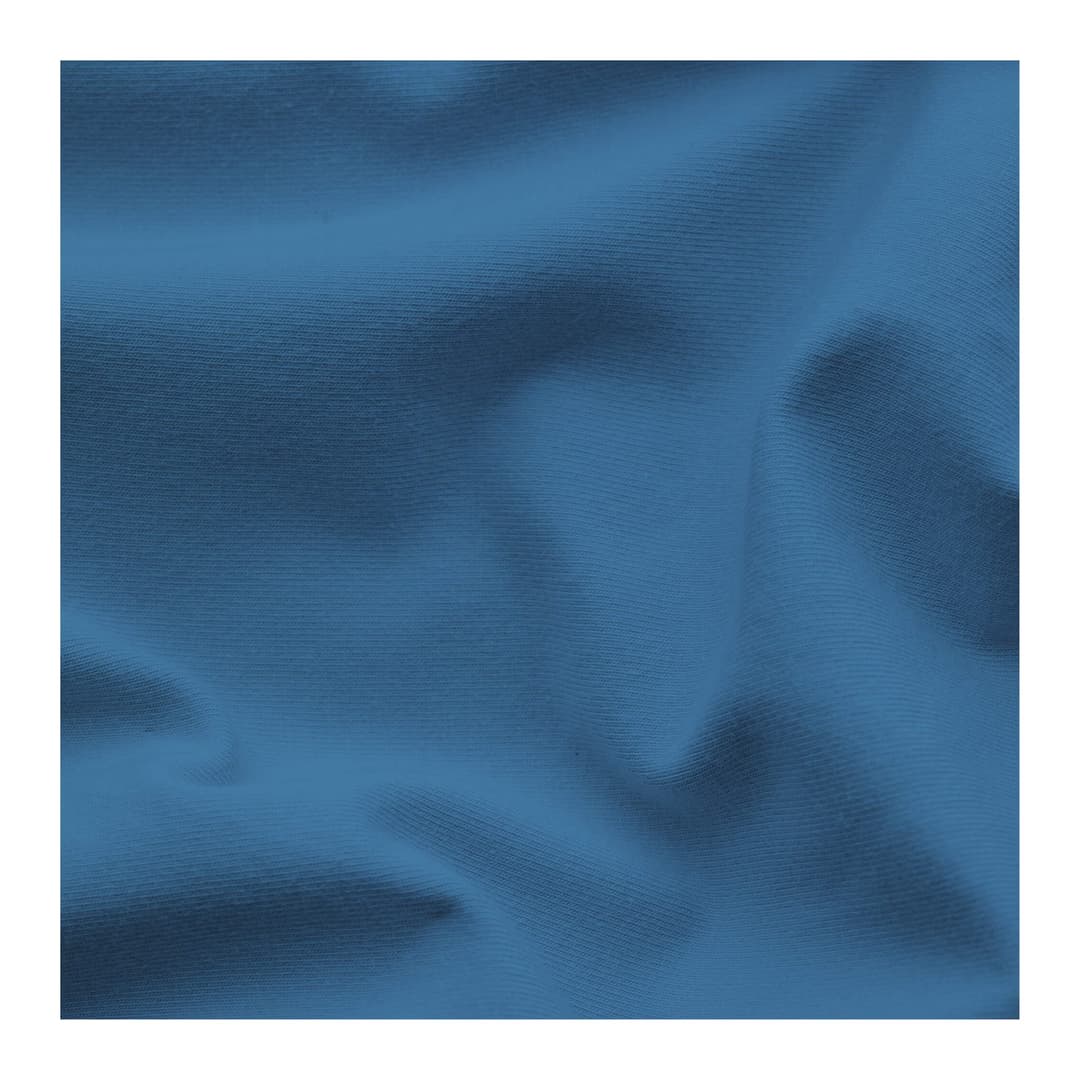 Schlafgut Spannbettlaken PURE Bio-Baumwolle | Blau