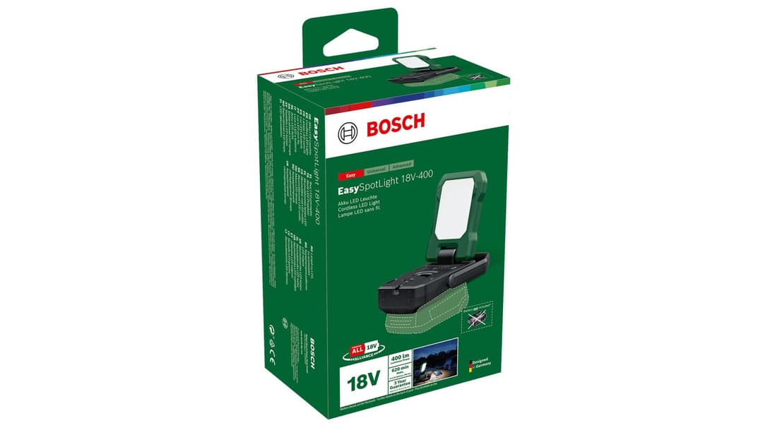 Bosch Home & Garden EasySpotLight 18V-400 | Schwarz