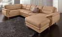 sit&more Wohnlandschaft Mailand U-Form | Beige