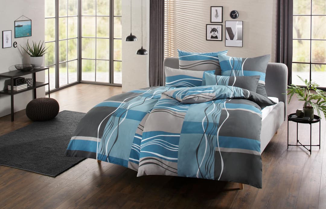 OTTO home Bettwäsche Kelian | Blau