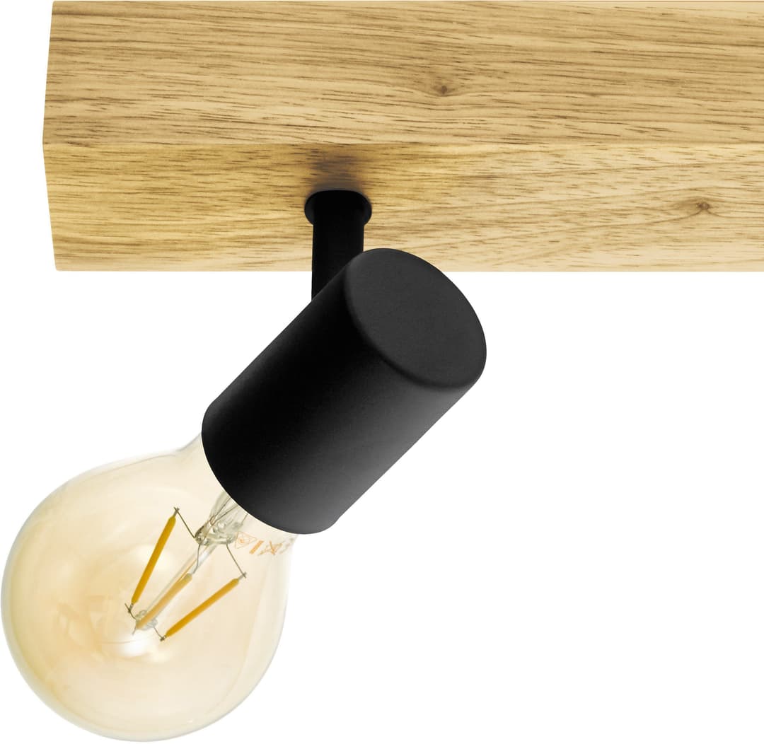 EGLO Deckenspot TOWNSHEND 3 | Holztöne