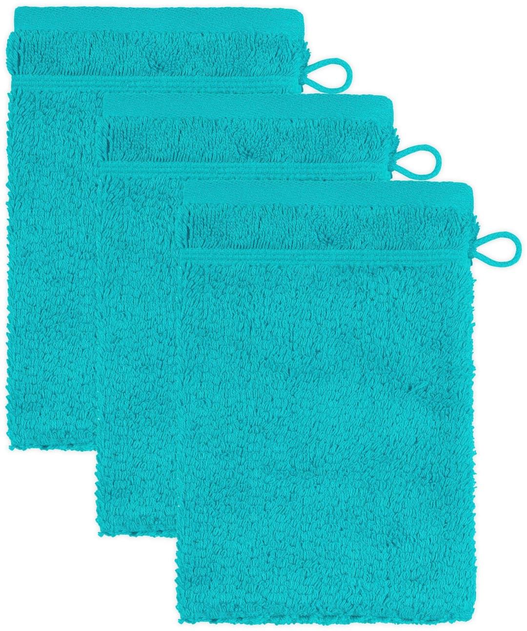 Möve for frottana Waschhandschuh Pearl | Blau