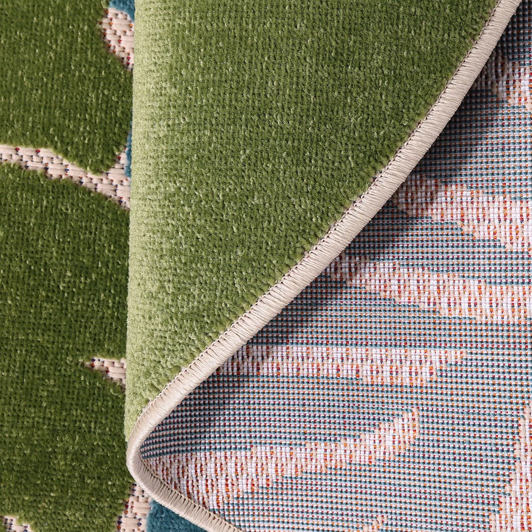 Sanat Teppich Floral Outdoor | Mehrfarbig
