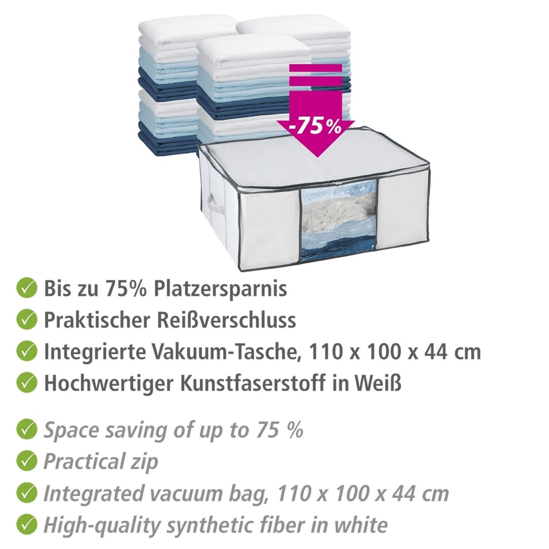 Wenko Vakuum Soft Box | Weiß