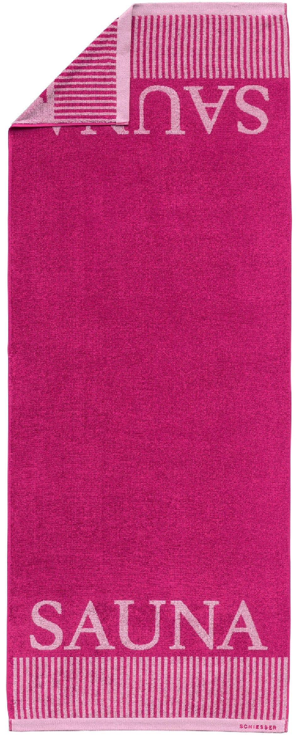 Schiesser Saunatuch Rom | Pink