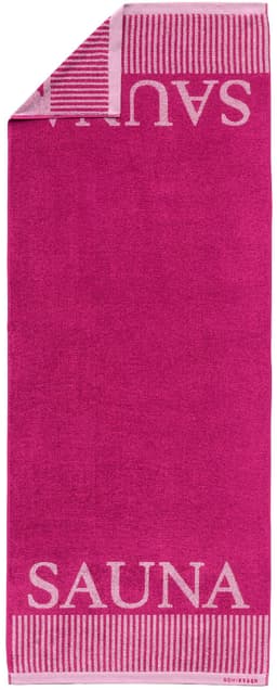 Schiesser Saunatuch Rom | Pink
