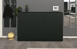 borchardt Möbel Schuhschrank Vaasa | Schwarz