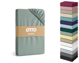 OTTO home Spannbettlaken PHYSALIS Comfort | Grün