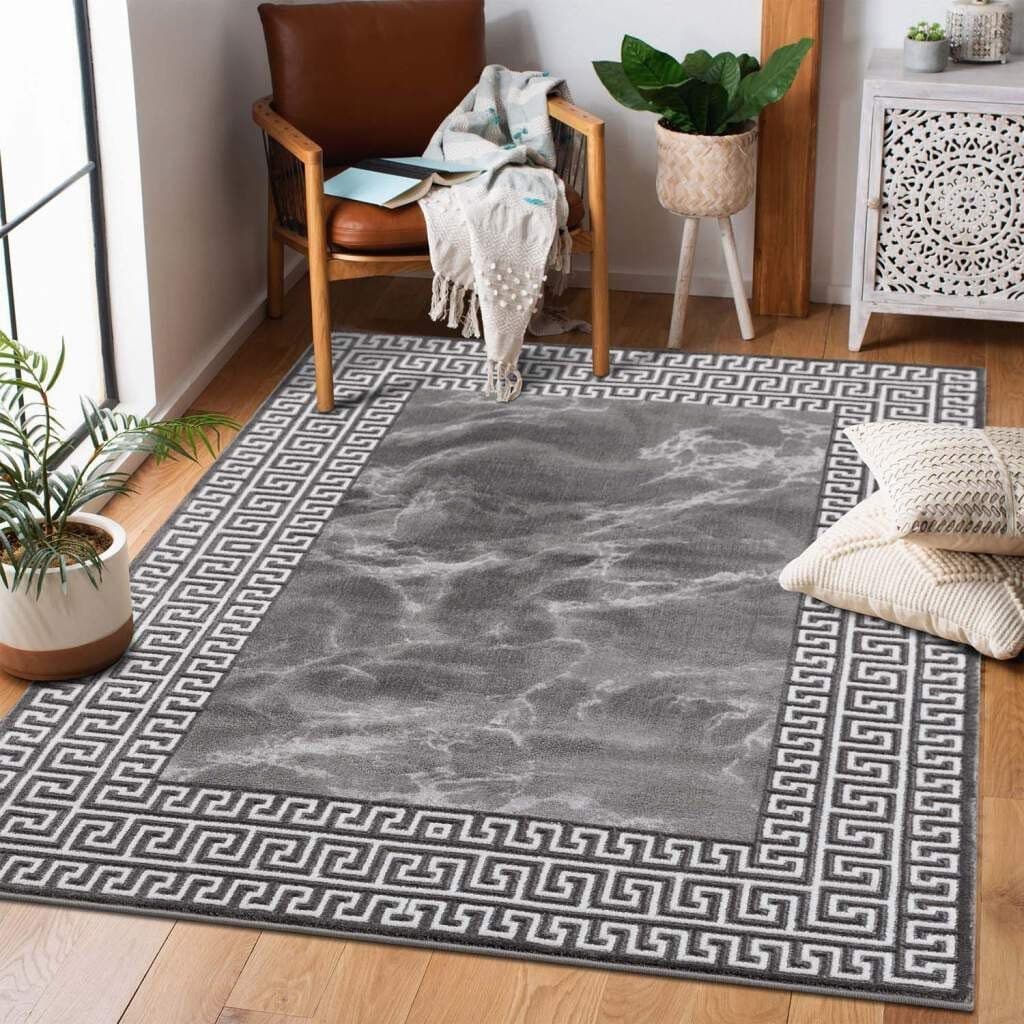 Carpet City Teppich Chic | Grau