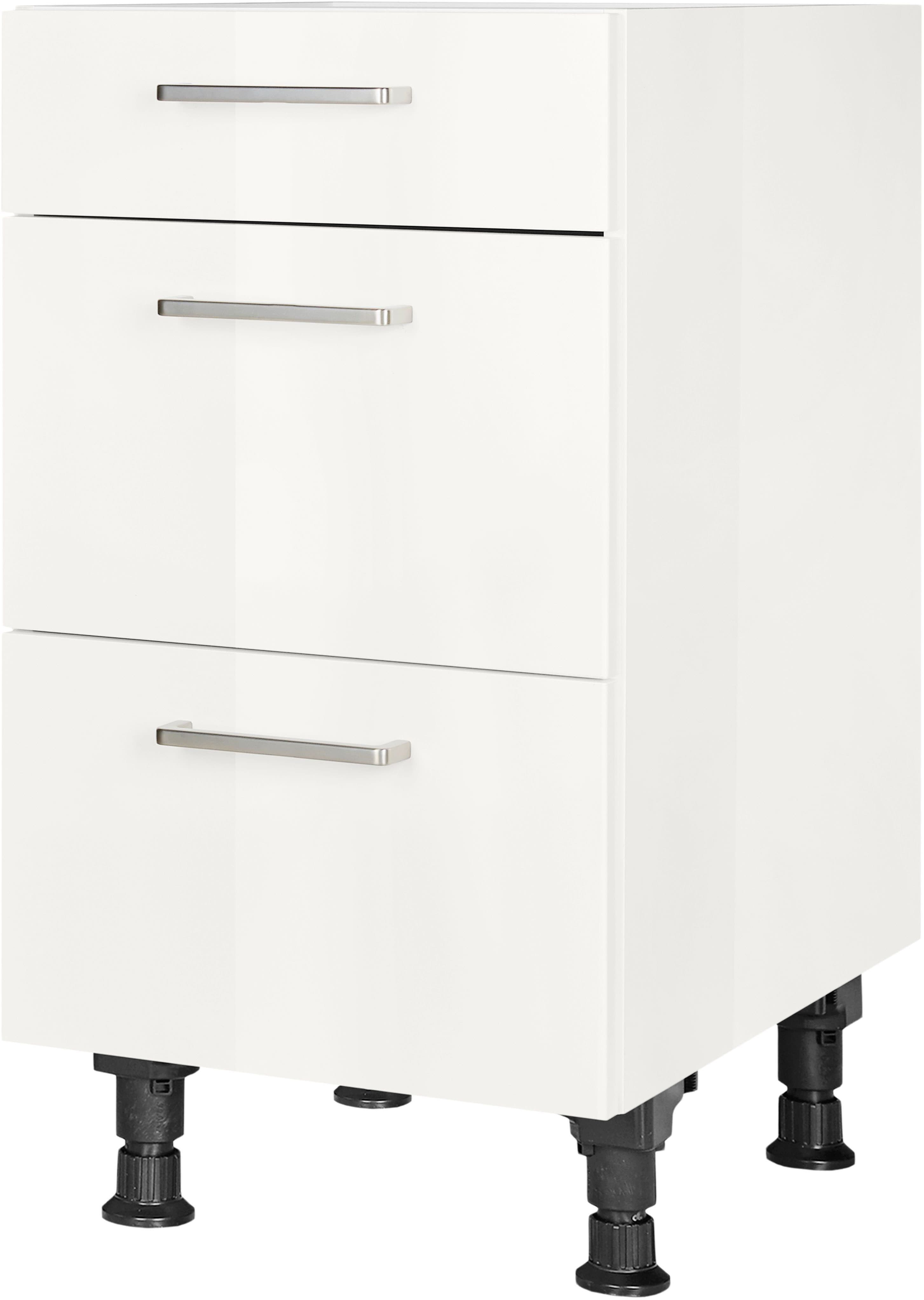 nobilia® Unterschrank Flash | Weiß