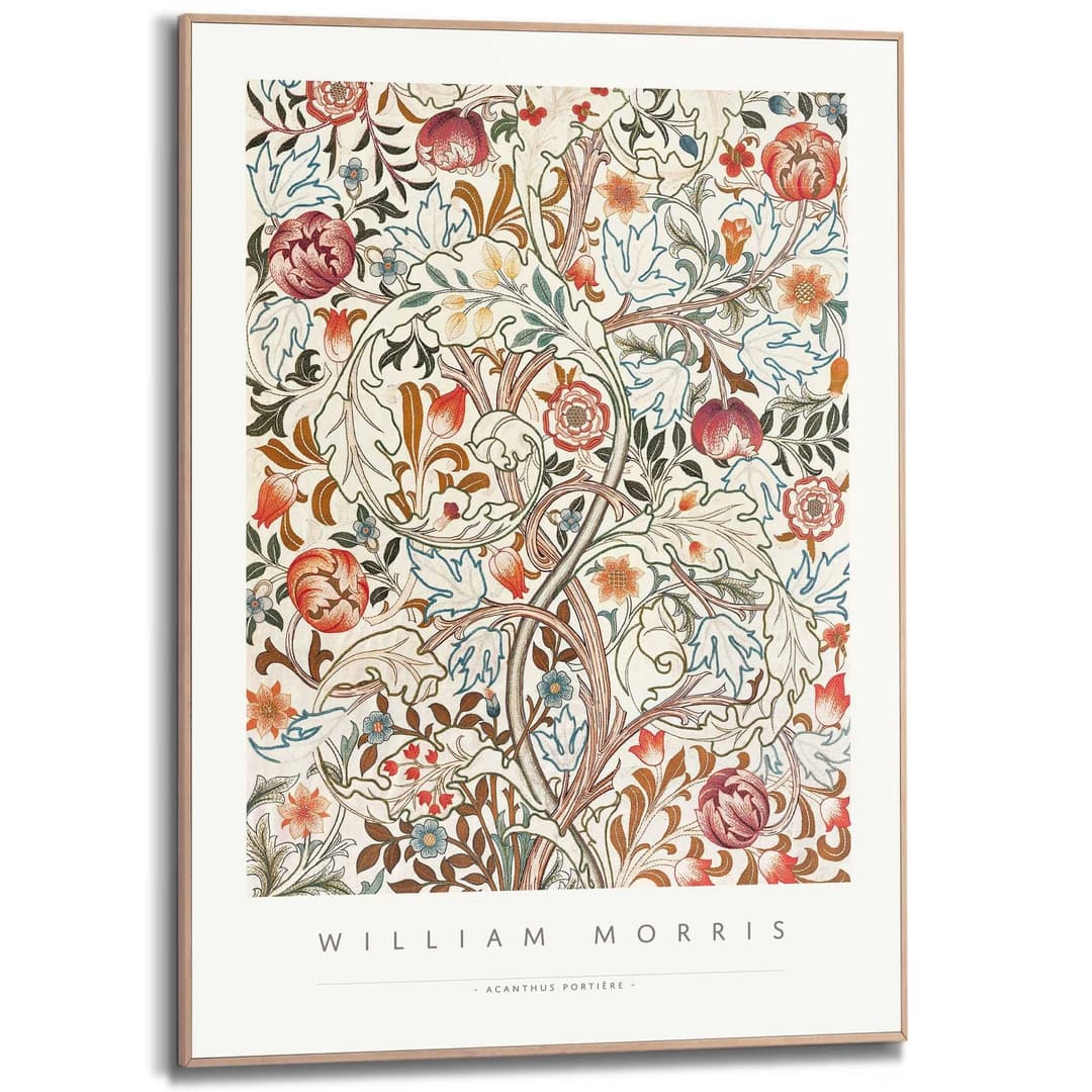 Reinders! Poster William Morris | Mehrfarbig