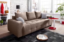 COLLECTION AB Schlafsofa Bella | Braun