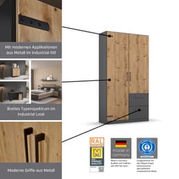 rauch Kleiderschrank Holmes | Braun