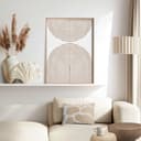 Reinders! Wandbild Reliefbögen | Beige 2